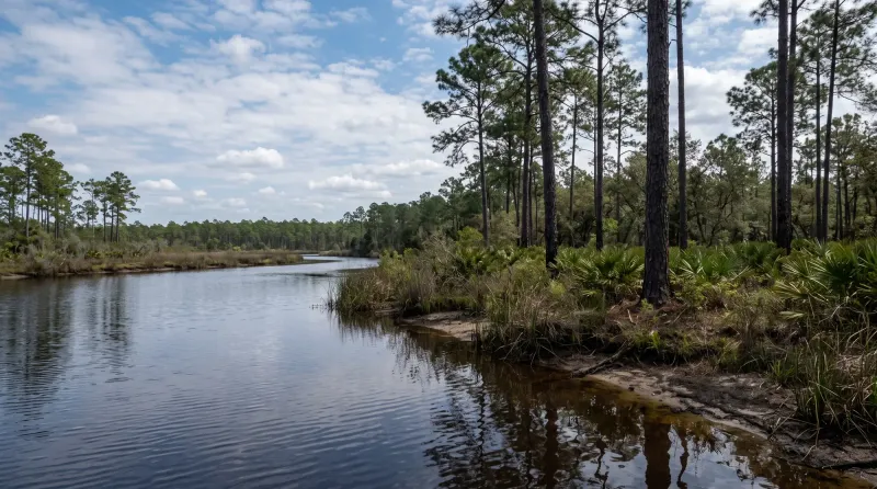 Alabama landscape, backdrop for the Angling Hubs Orange Beach directory