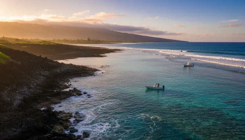 Hawaii landscape, backdrop for the Angling Hubs Honolulu directory