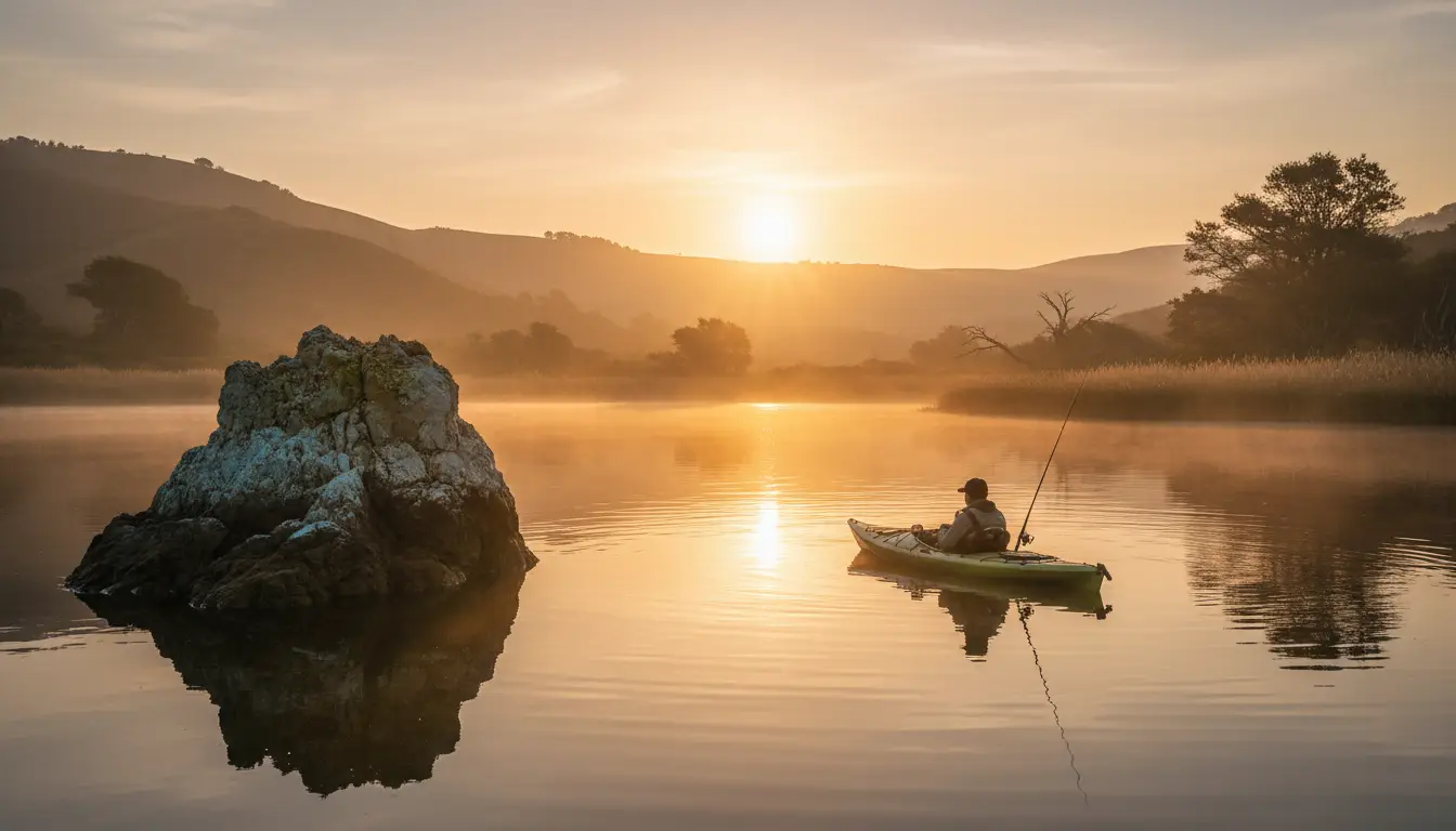 Kayak Fishing guides, backdrop for the Angling Hubs Kayak Fishing directory