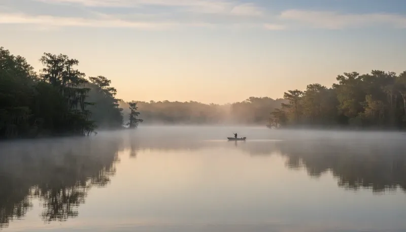 Mississippi landscape, backdrop for the Angling Hubs Biloxi directory