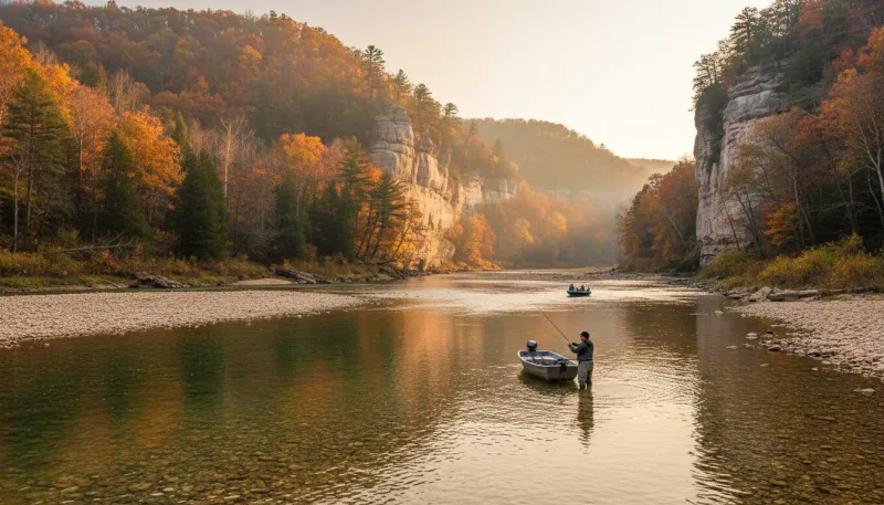 Missouri landscape, backdrop for the Angling Hubs Branson directory