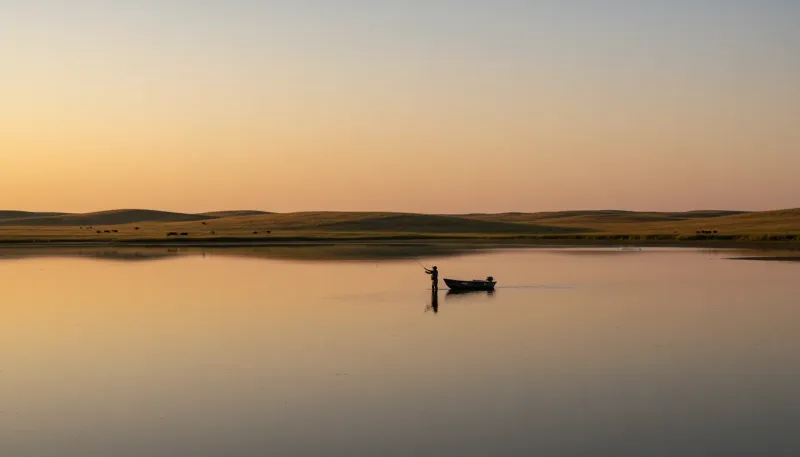 Nebraska fishing waters. Backdrop for the Angling Hubs Nebraska guide directory