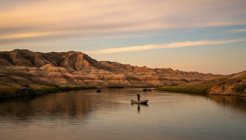 North Dakota landscape, backdrop for the Angling Hubs Devils Lake directory