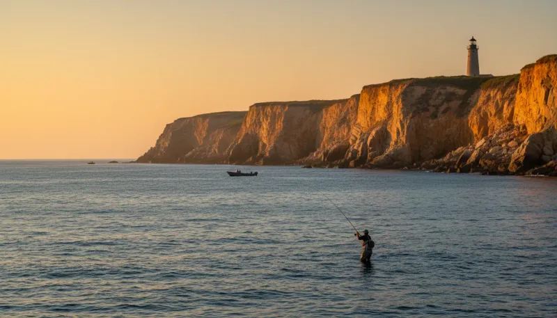 Rhode Island landscape, backdrop for the Angling Hubs Newport directory