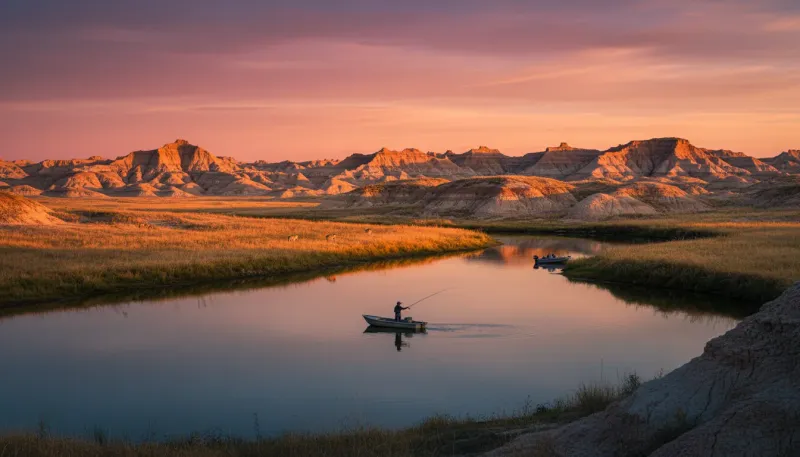 South Dakota landscape, backdrop for the Angling Hubs Pierre directory